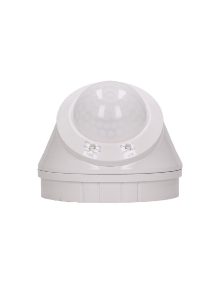 Czujnik ruchu 360/180st, IP65, 800W, biały
