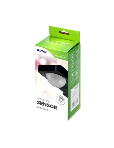 Czujnik ruchu i obecności 360st. IP65, 2000W,...