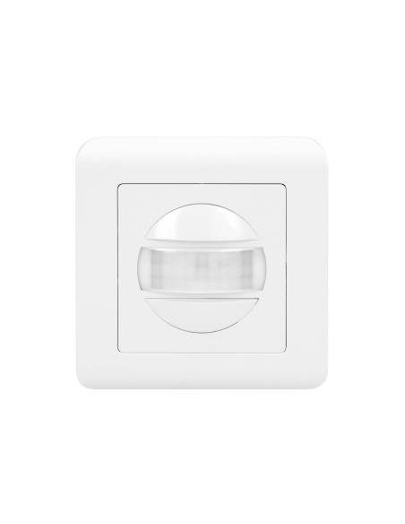 Czujnik ruchu, 2 żyłowy, 160st. IP20, 500W, do puszki