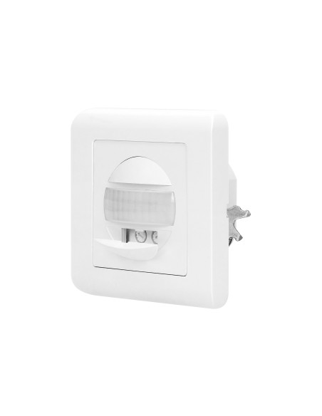 Czujnik ruchu, 2 żyłowy, 160st. IP20, 500W, do puszki