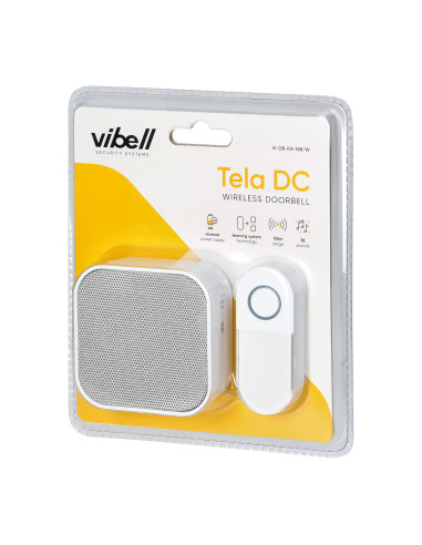 TELA DC, dzwonek bezprzewodowy bateryjny,...
