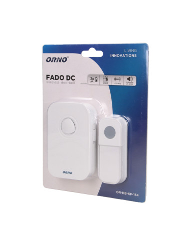 Dzwonek bezprzewodowy FADO DC, bateryjny,...