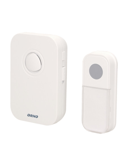 Dzwonek bezprzewodowy FADO DC, bateryjny, learning system, 36 dźwięków, 80m