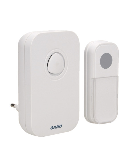 Dzwonek bezprzewodowy FADO AC, sieciowy, learning system, 36 dźwięków, 80m