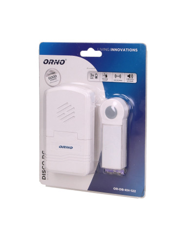 Dzwonek bezprzewodowy DISCO DC, bateryjny,...