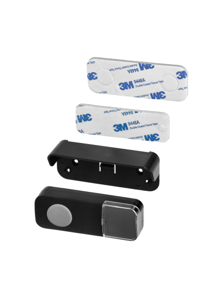 TOGI AC sieciowy dzwonek bezprzewodowy, czarny