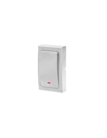 ONDO AC bezbateryjny przycisk bezprzewodowy do rozbudowy dzwonka ONDO AC, biały