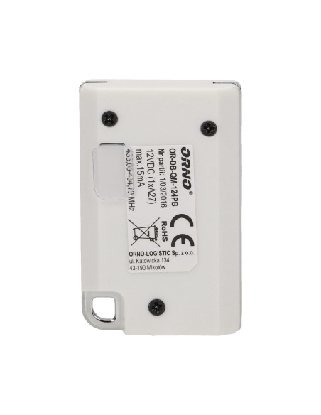 Pilot bezprzewodowy do dzwonków z serii LOGICO