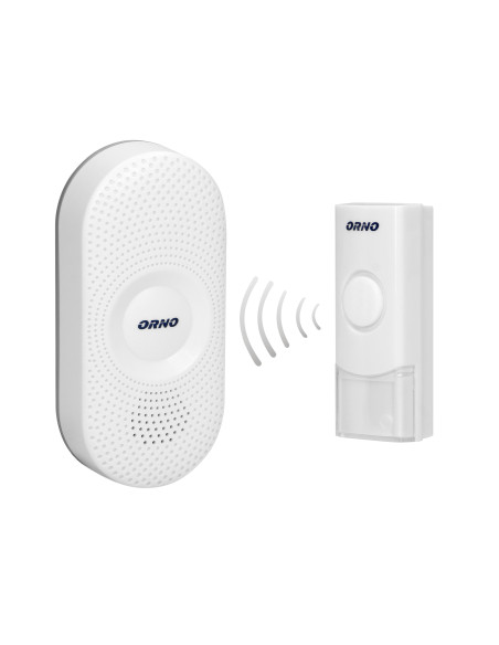 Dzwonek bezprzewodowy Longa AC, sieciowy, learning system, 36 dźwięków, 300m