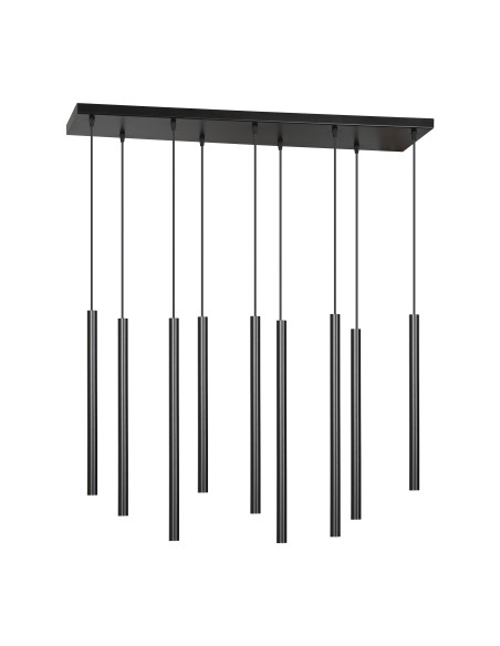 HARMONI lampa wisząca, moc max.9x20W, G9, czarna