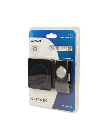 Dzwonek bezprzewodowy OPERA DC, bateryjny,...