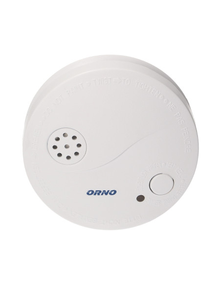 Bateryjny czujnik dymu, 9V DC