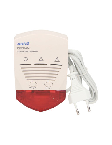 Czujnik gazu ziemnego, sieciowy z wyjściem...