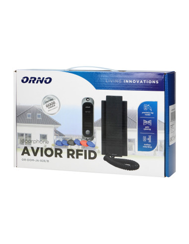 Zestaw domofonowy jednorodzinny z interkomem i...