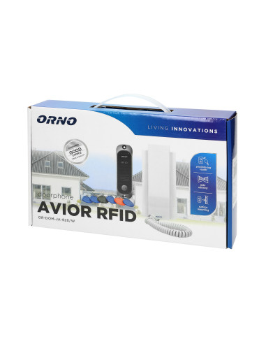 Zestaw domofonowy jednorodzinny z interkomem i...