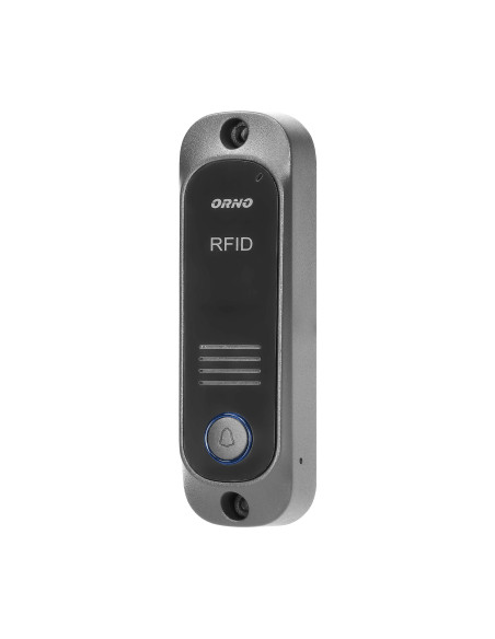 Zestaw domofonowy jednorodzinny z interkomem i czytnikiem breloków zbliżeniowych, biały AVIOR