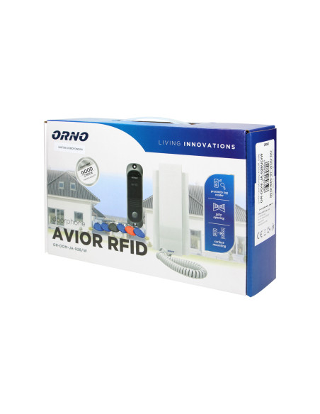 Unifon do rozbudowy domofonów z serii AVIOR, biały