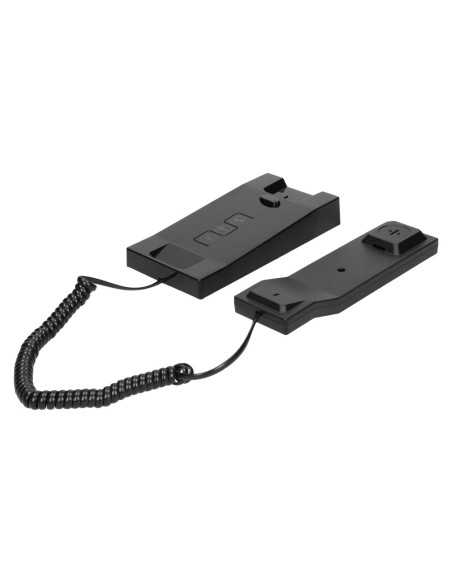 Zestaw domofonowy jednorodzinny, wandaloodporny, czarny FORNAX