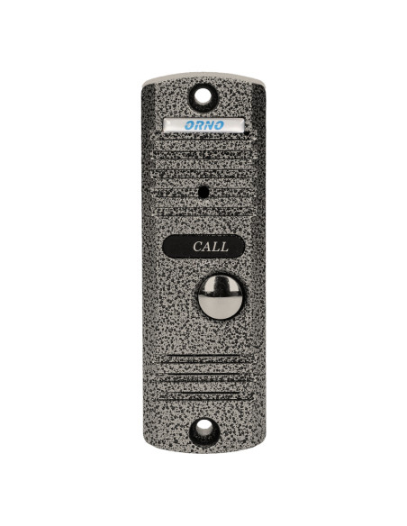 Zestaw domofonowy jednorodzinny, wandaloodporny, czarny FORNAX