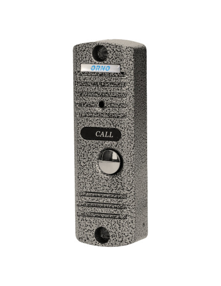 Zestaw domofonowy jednorodzinny, wandaloodporny, czarny FORNAX