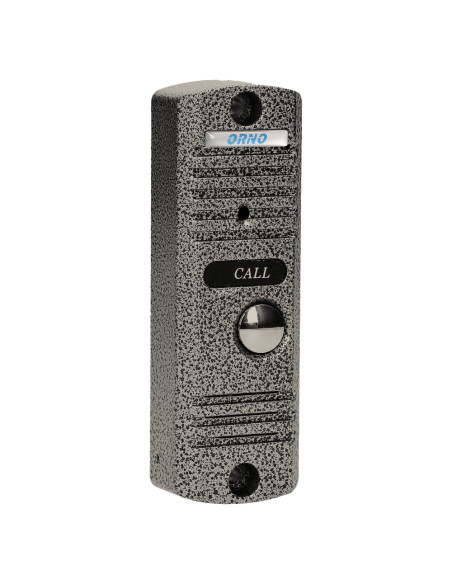 Zestaw domofonowy jednorodzinny, wandaloodporny, czarny FORNAX