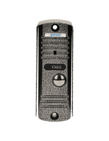 Zestaw domofonowy jednorodzinny, wandaloodporny, czarny FORNAX