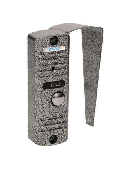 Zestaw domofonowy jednorodzinny, wandaloodporny, czarny FORNAX