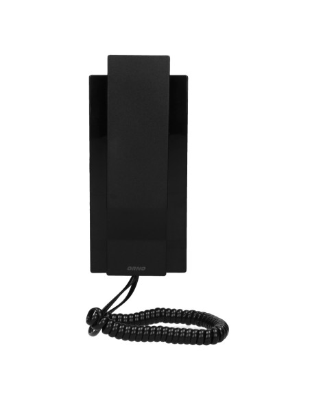 Zestaw domofonowy jednorodzinny, wandaloodporny, czarny FORNAX