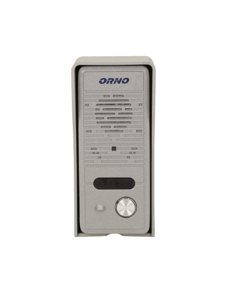 Zestaw domofonowy jednorodzinny, bezsłuchawkowy, szary, ELUVIO