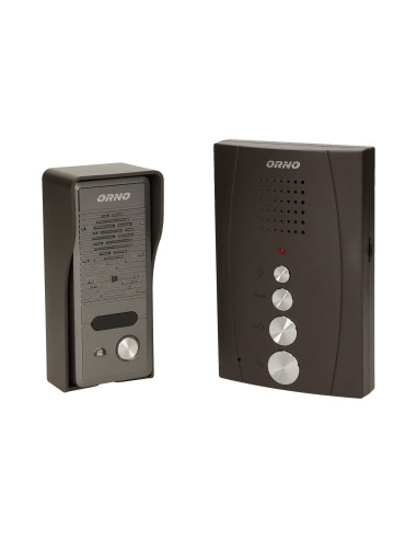 Zestaw domofonowy jednorodzinny z interkomem,...