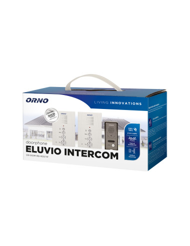 Zestaw domofonowy jednorodzinny z interkomem,...