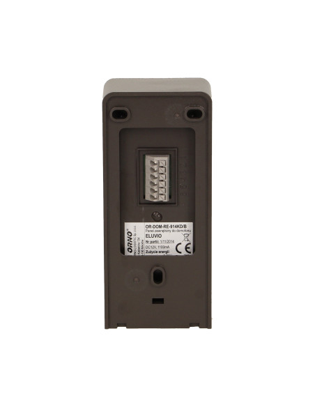 Zestaw domofonowy jednorodzinny z interkomem, bezsłuchawkowy, biały, ELUVIO INTERCOM