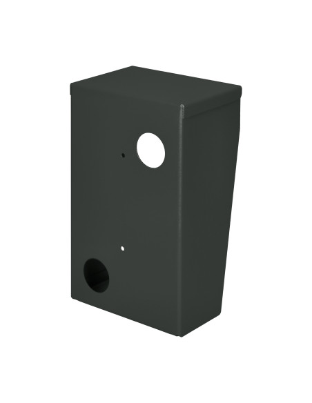 Daszek ochronny do  domofonów FOSSA, natynkowy, antracyt