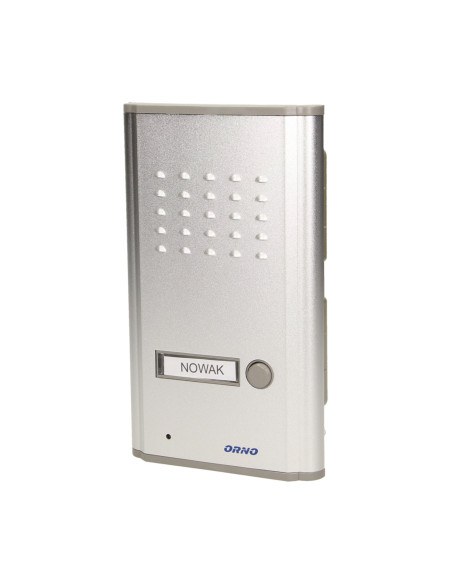 Zestaw domofonowy jednorodzinny z interkomem, podtynkowy, FOSSA INTERCOM