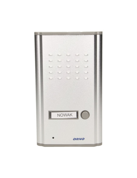 Zestaw domofonowy jednorodzinny z interkomem, podtynkowy, FOSSA INTERCOM