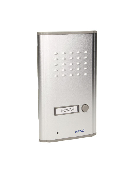 Zestaw domofonowy jednorodzinny z interkomem, podtynkowy, FOSSA INTERCOM