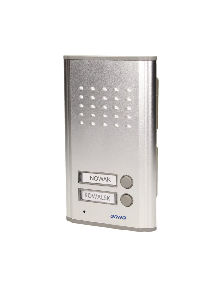 Zestaw domofonowy 2-rodzinny, podtynkowy, FOSSA MULTI