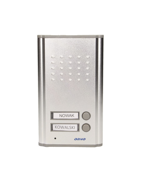 Zestaw domofonowy 2-rodzinny, podtynkowy, FOSSA MULTI