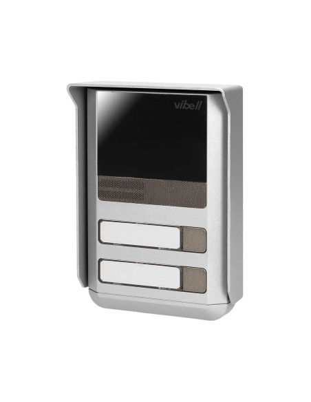 Zestaw domofonowy 2-rodzinny, 2-żyłowy, natynkowy, SALEM MULTI