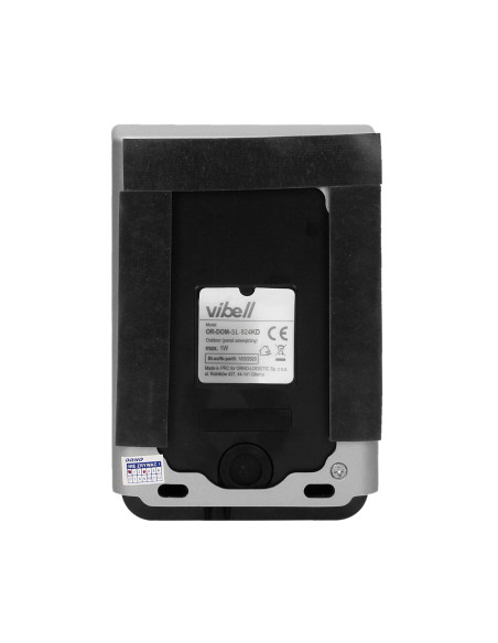 Zestaw domofonowy 2-rodzinny, 2-żyłowy, natynkowy, SALEM MULTI