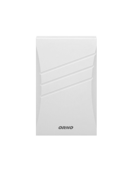 Dzwonek elektromechaniczny dwutonowy z wbudowanym transformatorem, BELIS 230V - 8V, biały