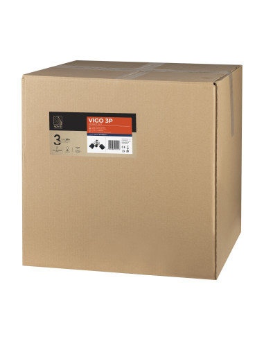 VIGO lampa wisząca moc max. 3x60W, E27, czarna