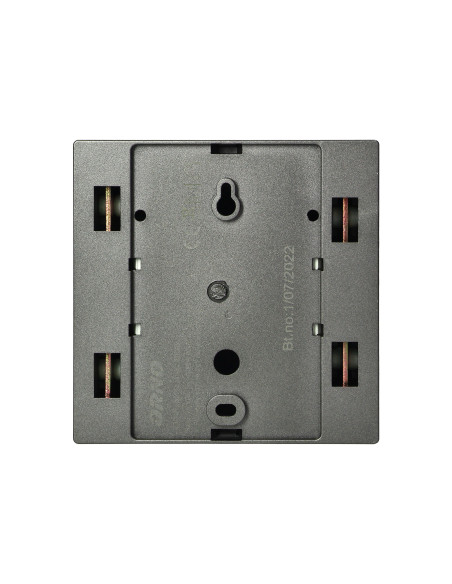 QUARTO dzwonek elektromechaniczny dwutonowy, grafitowy