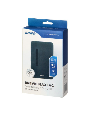 Dzwonek elektromechaniczny dwutonowy BREVIS...