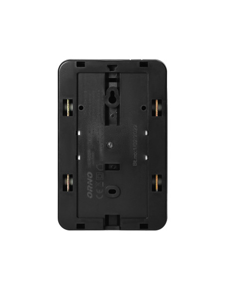 Dzwonek elektromechaniczny dwutonowy BREVIS MAXI AC, 230V, czarny