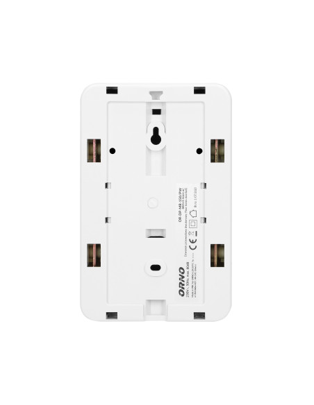 Dzwonek elektromechaniczny dwutonowy BREVIS MAXI AC, 230V, śnieżnobiały