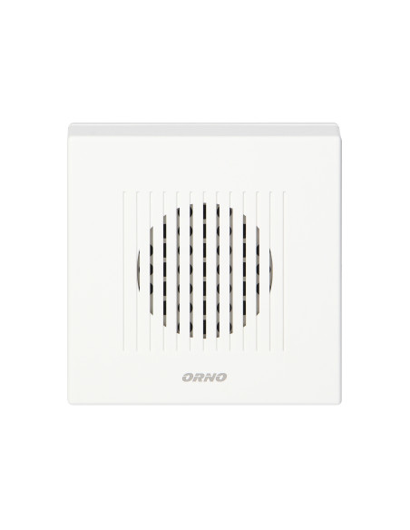 Dzwonek przewodowy elektroniczny jednotonowy RINGIL MINI AC, 230V, biały