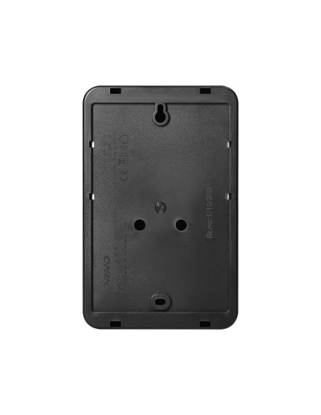 Dzwonek przewodowy elektroniczny jednotonowy LARK MAXI AC, 230V, czarny