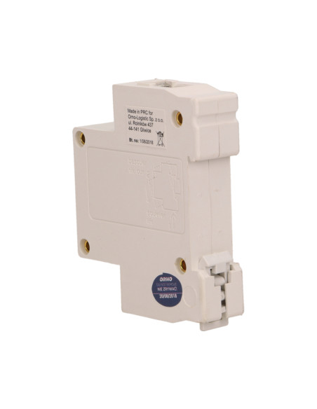 Dzwonek przewodowy na szynę DIN-1 moduł