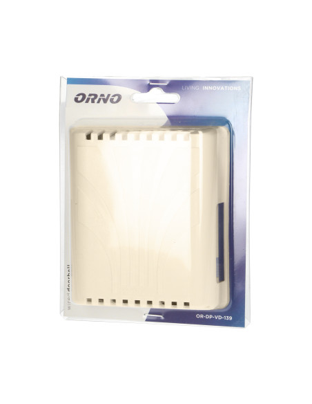 Dzwonek elektromechaniczny dwutonowy PLUS 230V, beżowy